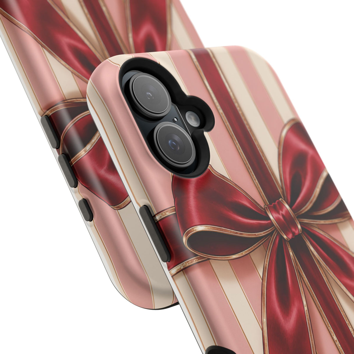Red Bow Gift Wrap Magnetic Phone Case