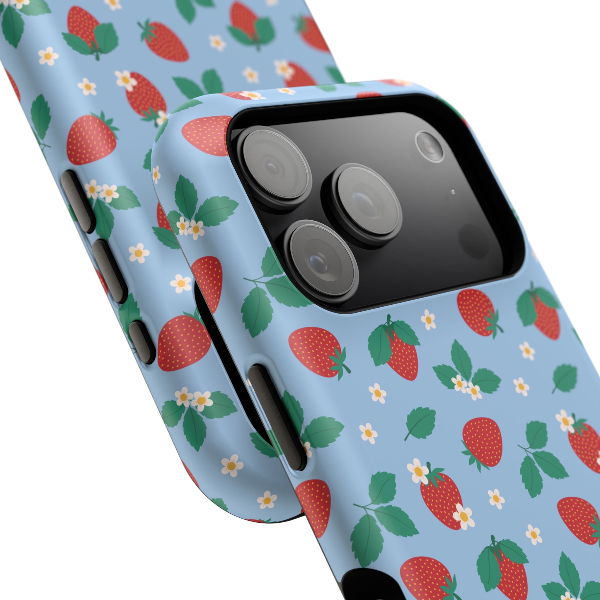Strawberry Impact-Resistant Cases