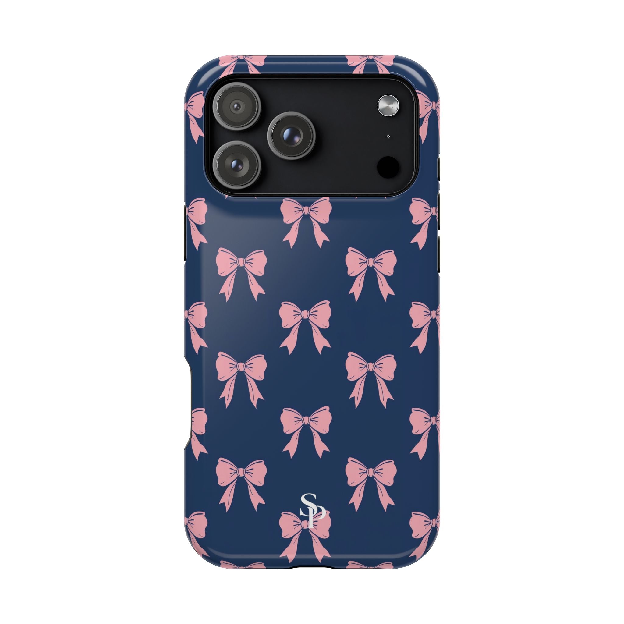 Chic Bow Impact-Resistant Phone Case