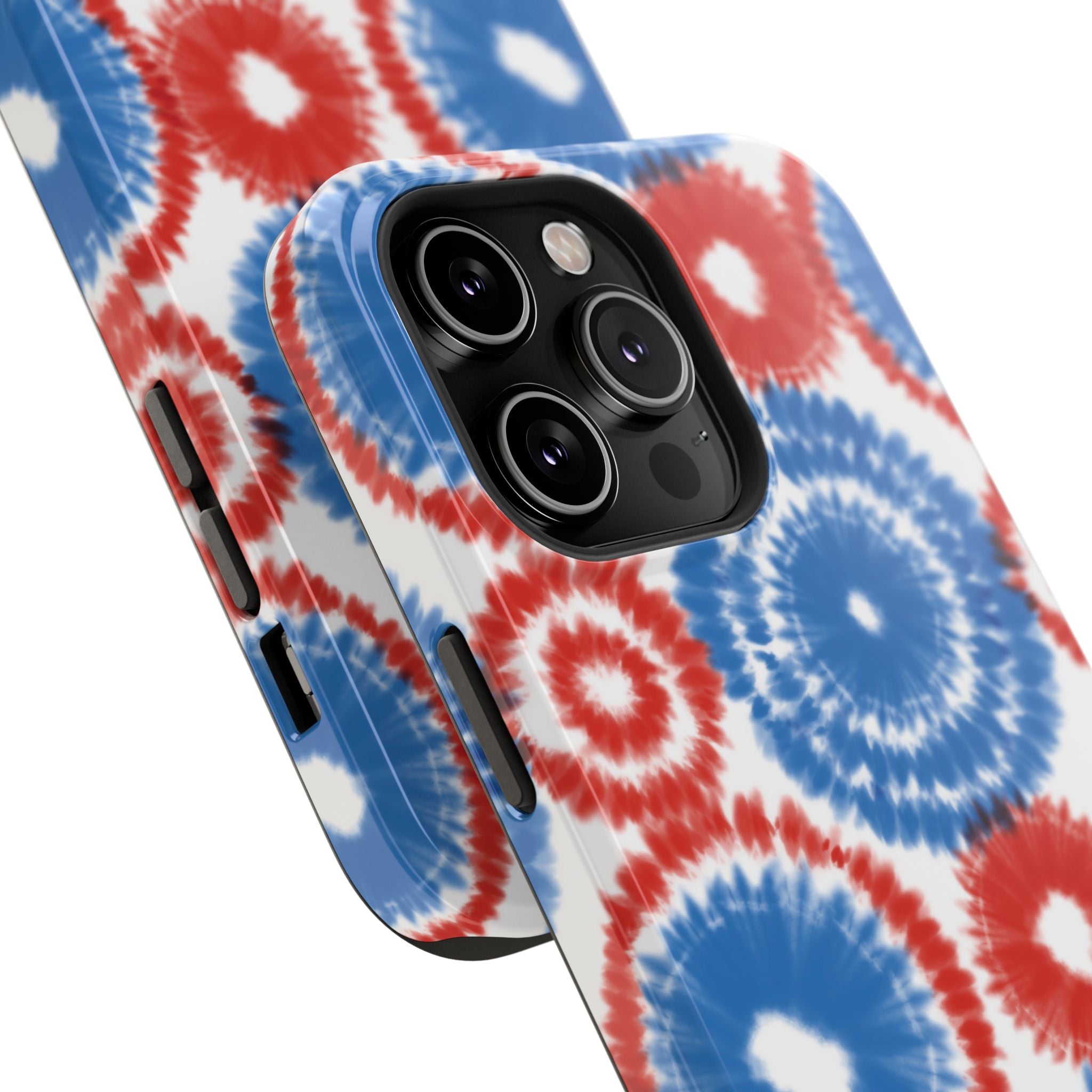 Patriotic Tie Dye Impact Resistant Phone Case