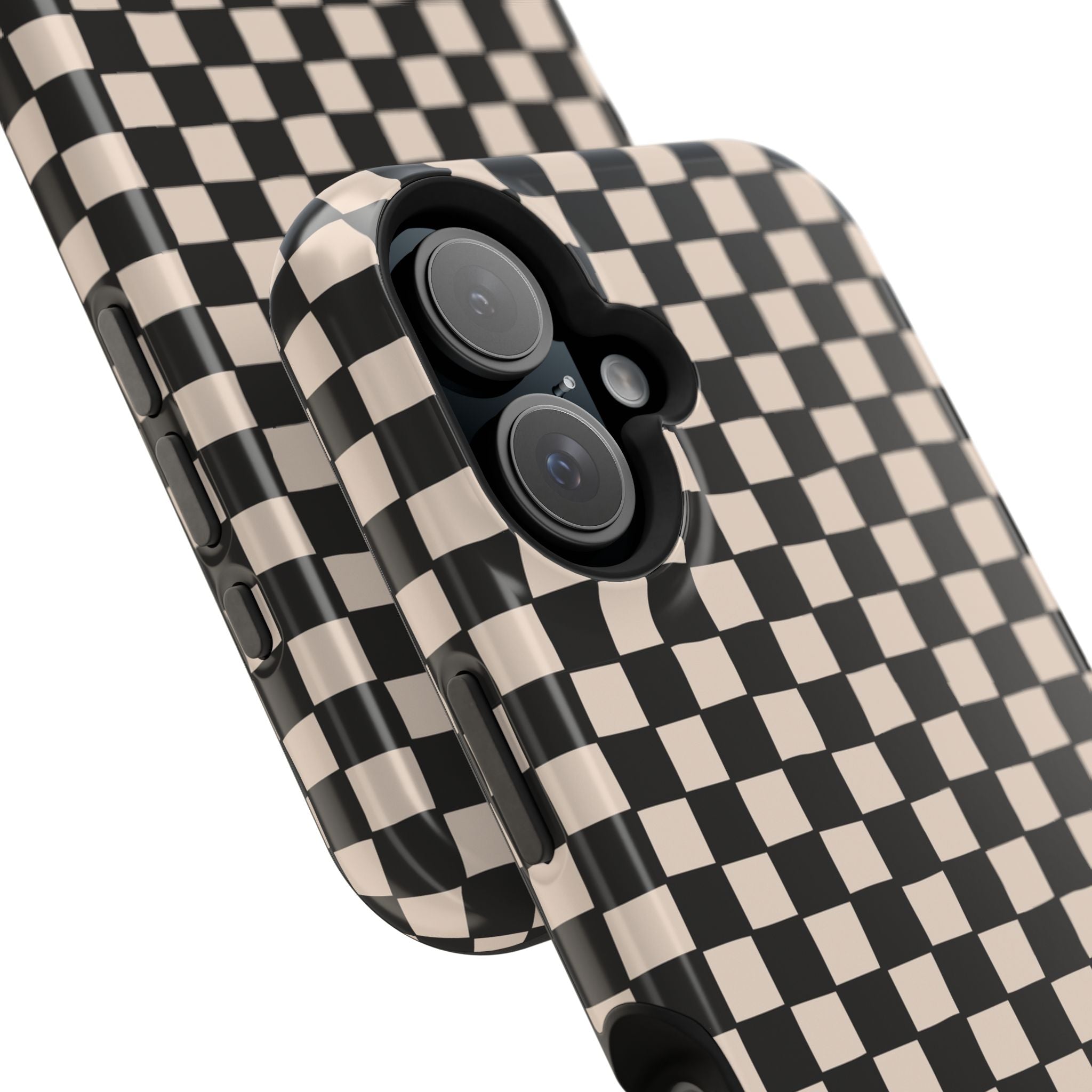 Checkerboard Impact-Resistant Case