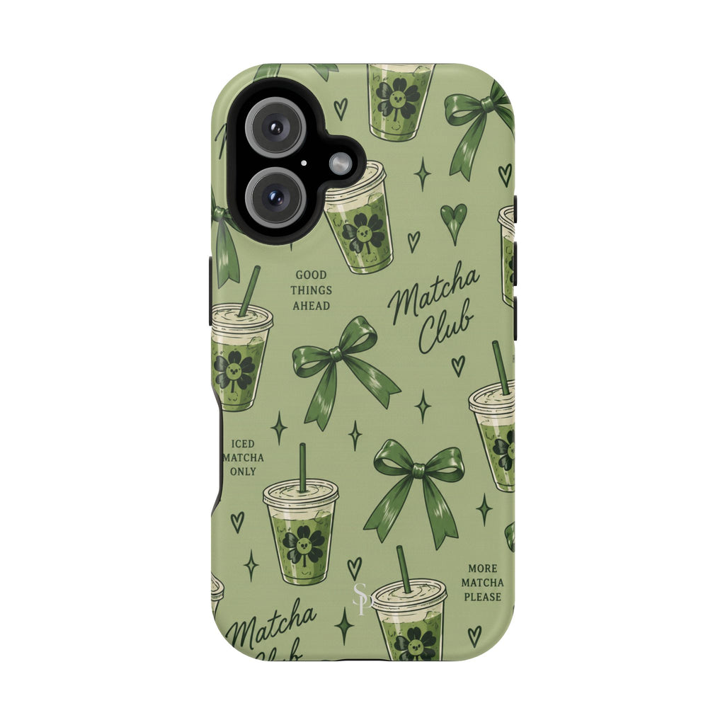 Matcha Club Magnetic Impact-Resistant Case