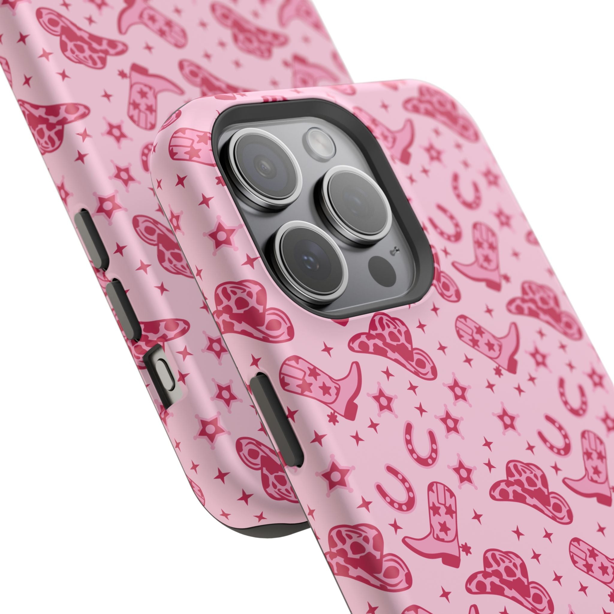 Pink Cowgirl Impact-Resistant Case