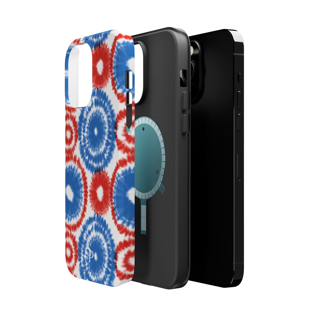 Patriotic Tie-Dye Magnetic Tough Case