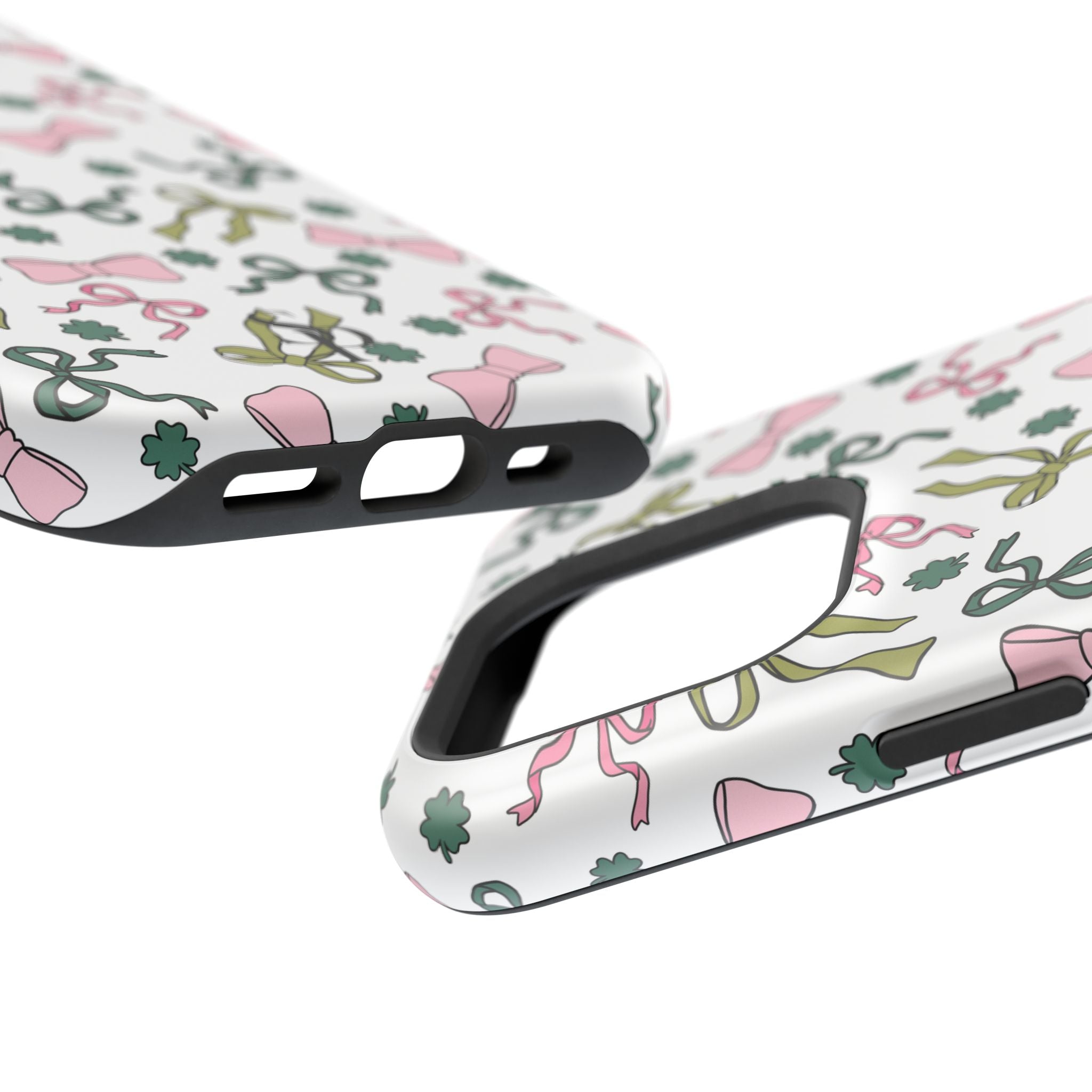 Bows and Shamrocks Magnetic Phone Case