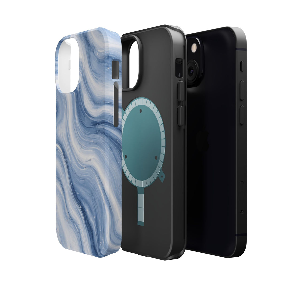 Glacier Marble Magnetic Phone Case