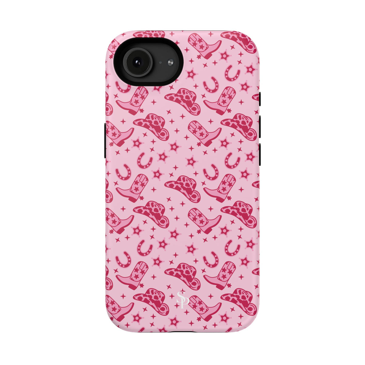 Pink Cowgirl Impact-Resistant Case