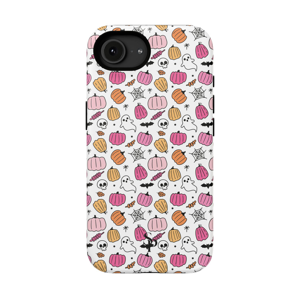 Pink Halloween Impact-Resistant Cases