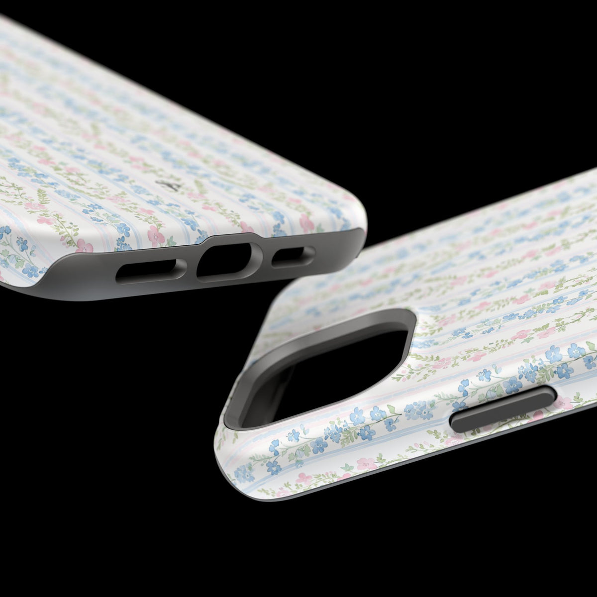 Pastel Floral Pattern Magnetic Tough Case