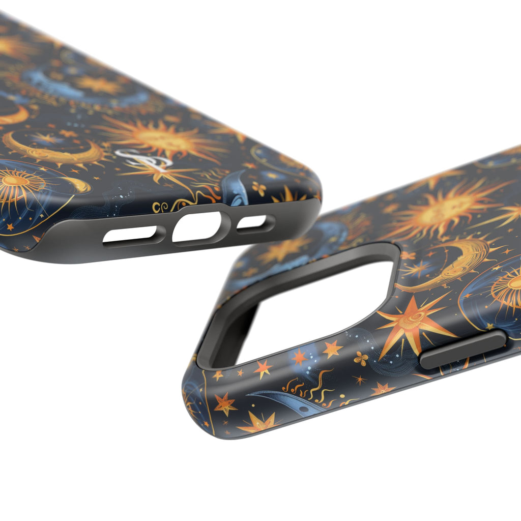 Celestial Sun and Moon Impact-Resistant Phone Case