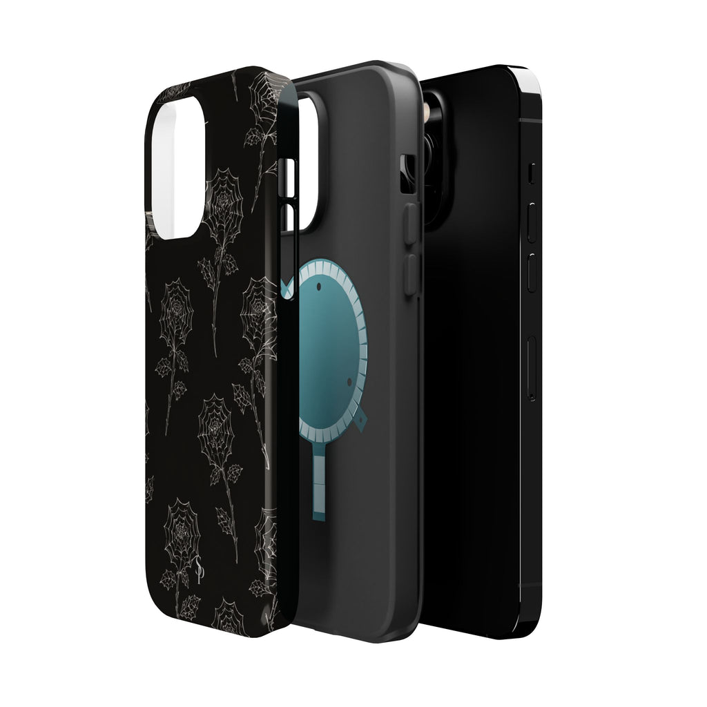 Web of Roses Magnetic Impact-Resistant Phone Case
