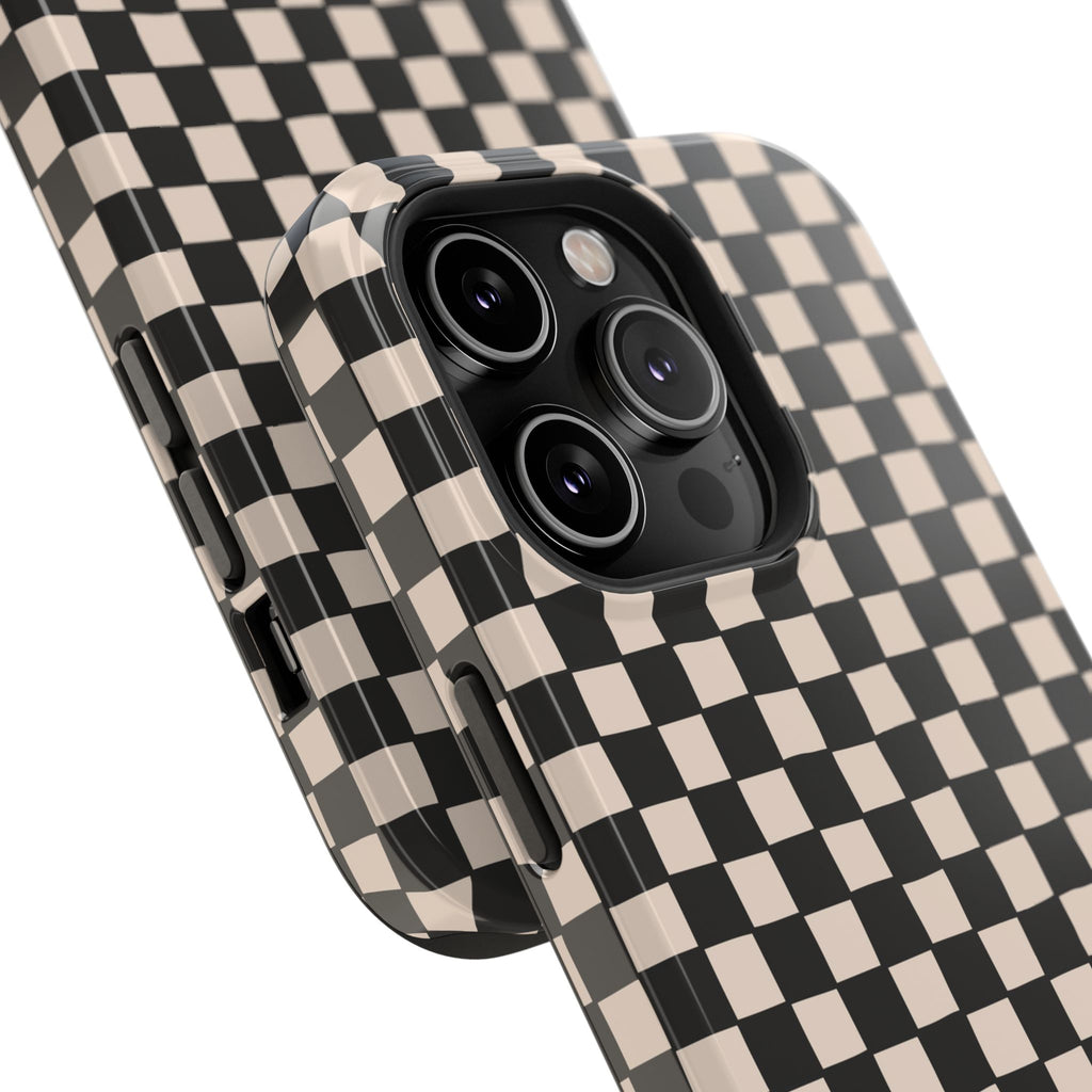 Checkerboard Impact-Resistant Case