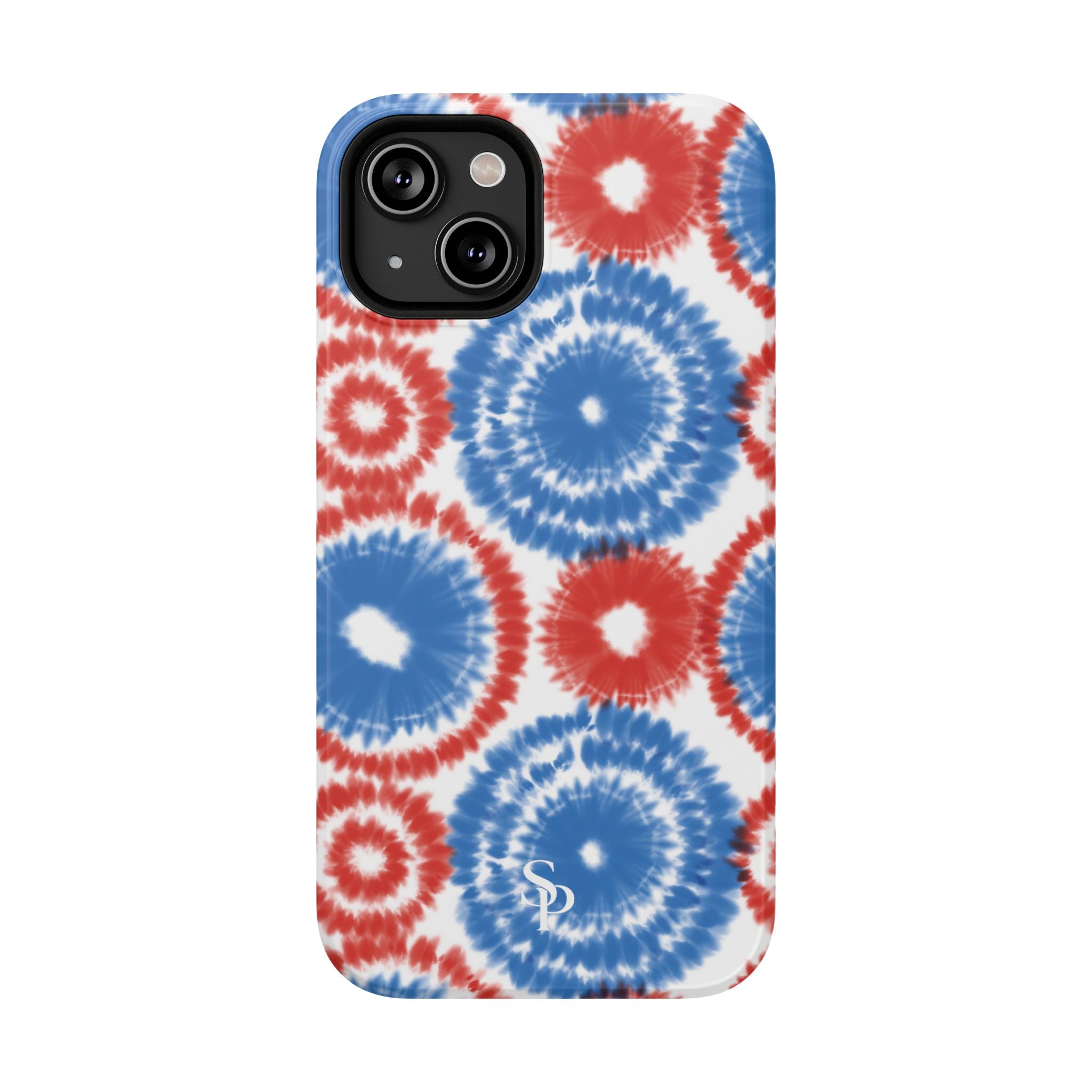 Patriotic Tie Dye Impact Resistant Phone Case