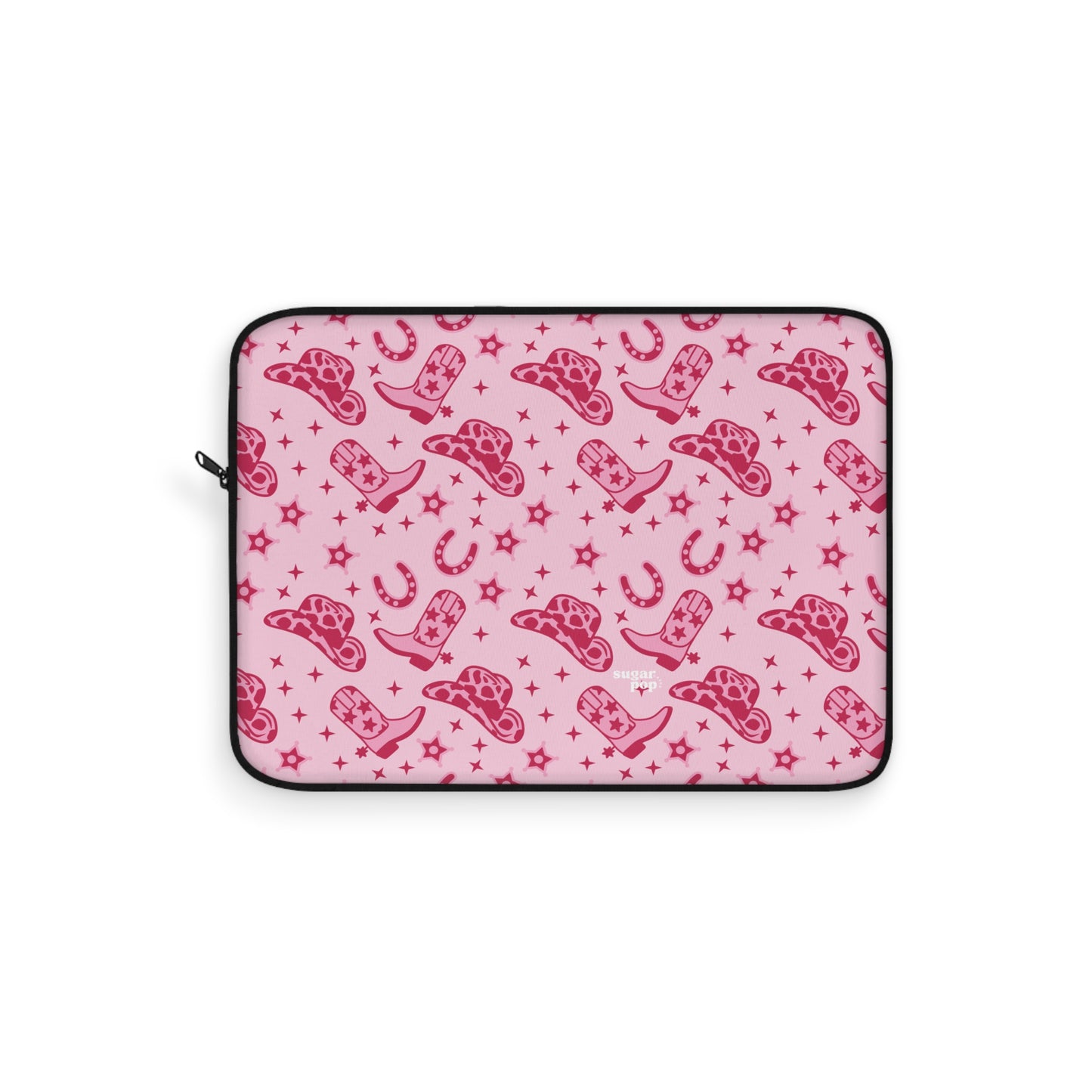 Pink Cowgirl Laptop Sleeve