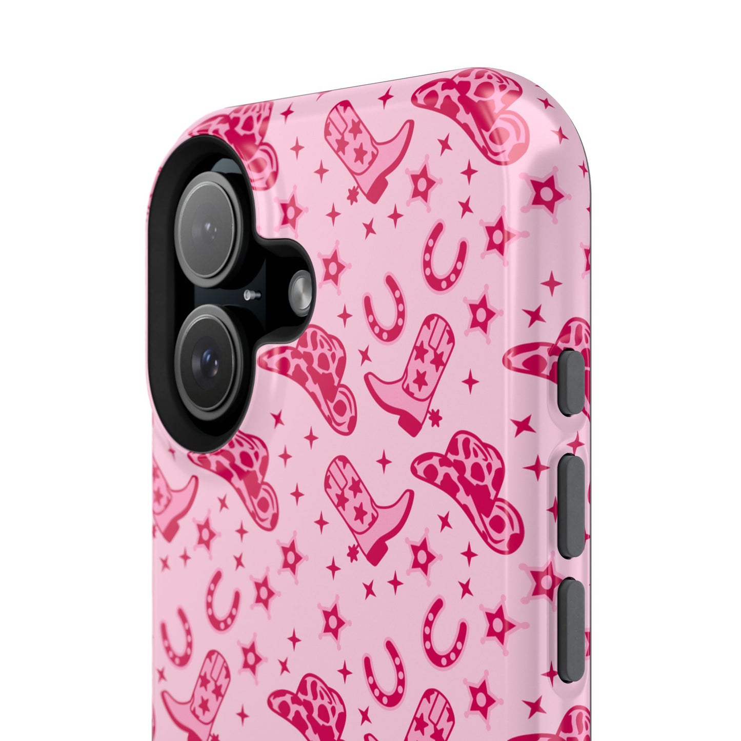 Pink Cowgirl Impact-Resistant Case