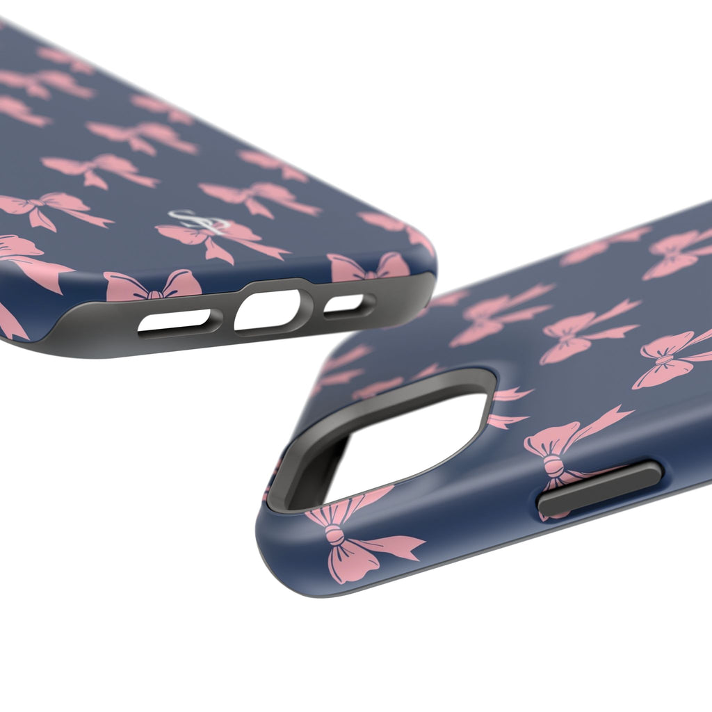 Chic Bow Impact-Resistant Phone Case