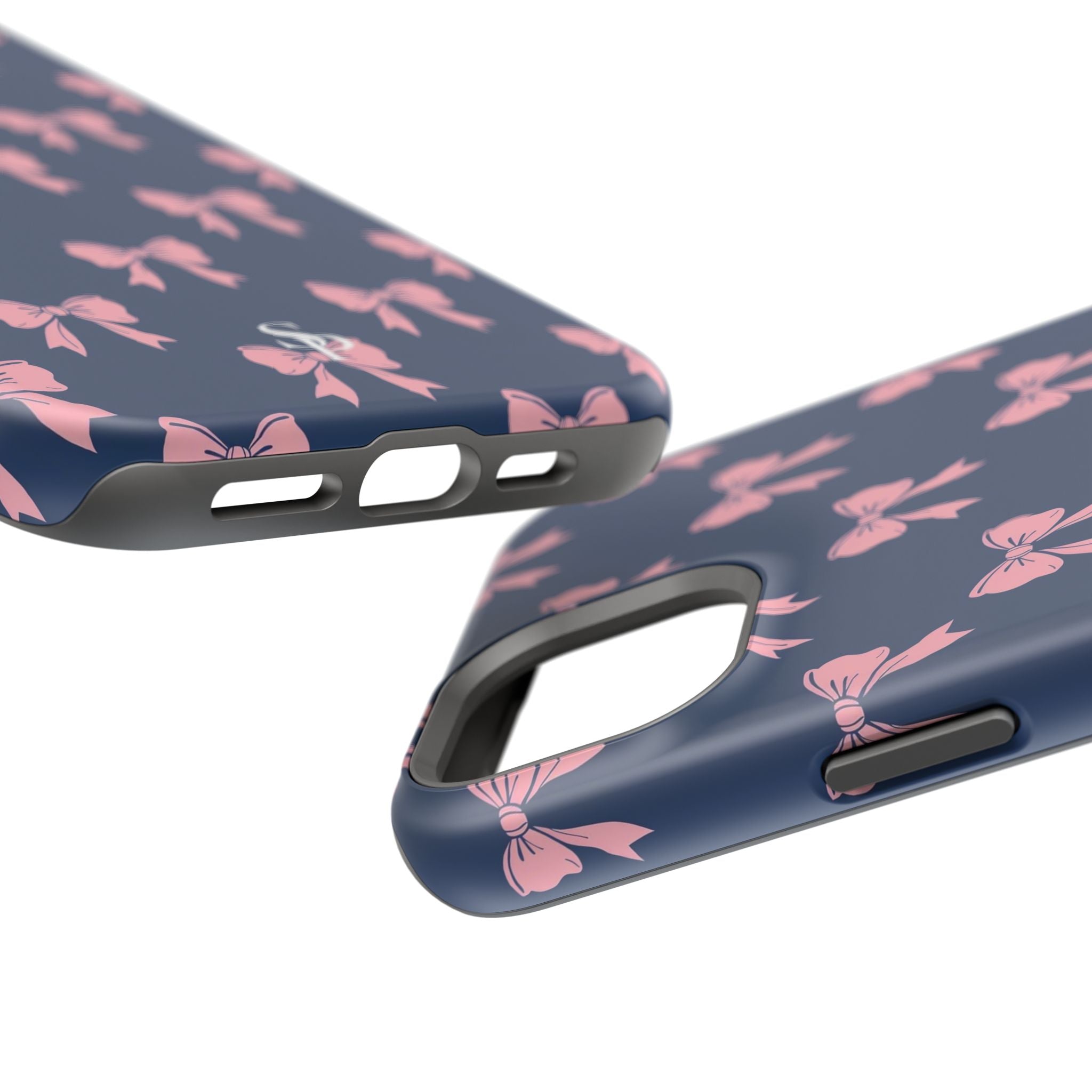 Chic Bow Impact-Resistant Phone Case