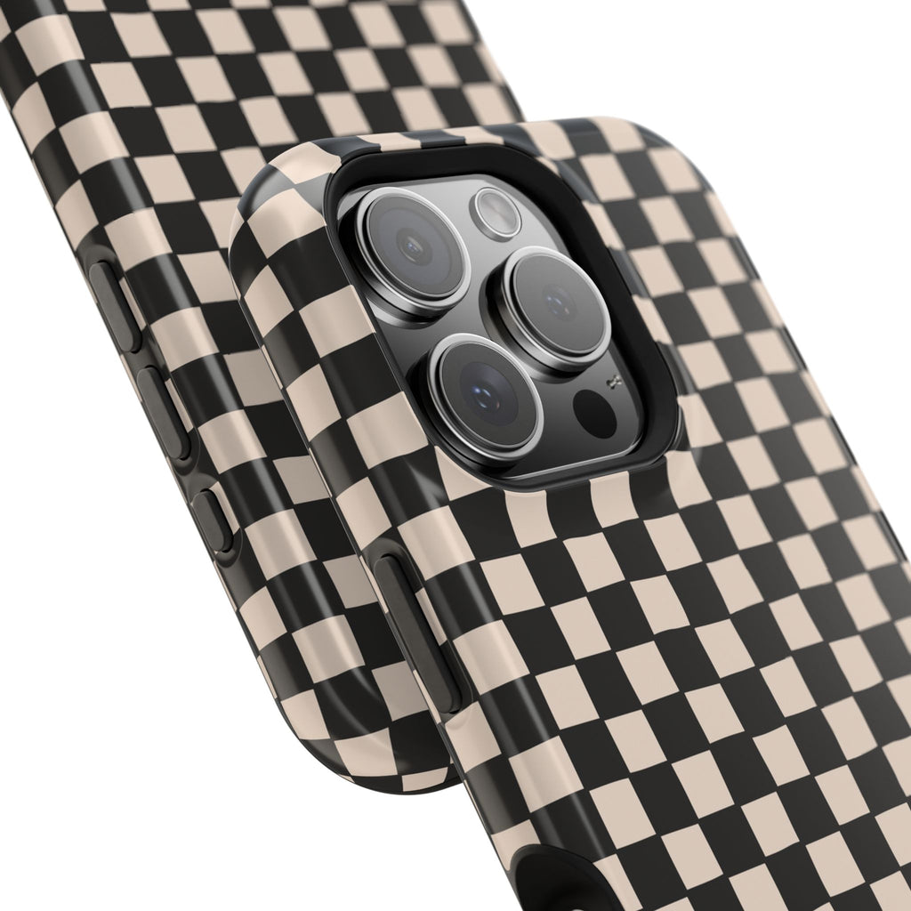 Checkerboard Impact-Resistant Case