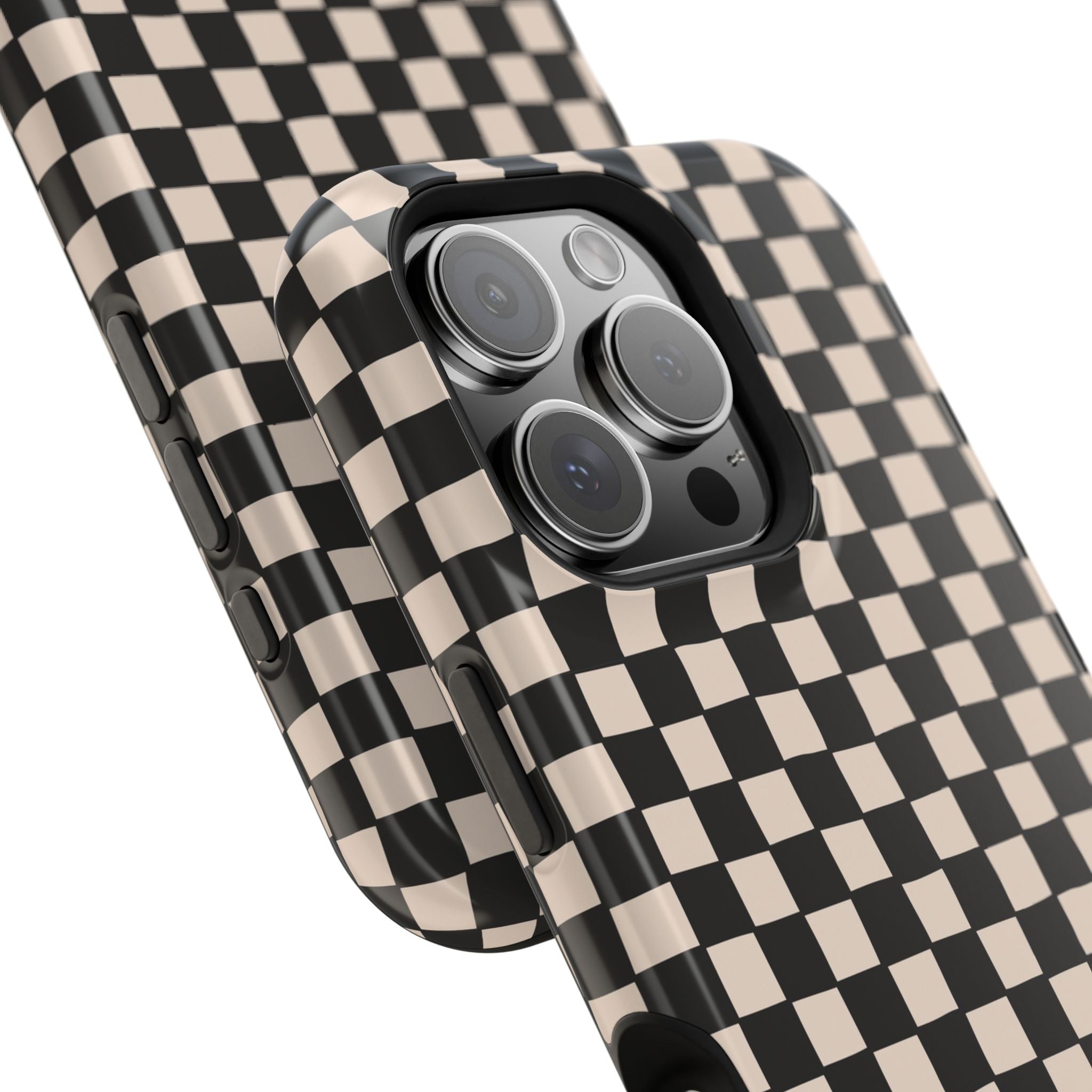 Checkerboard Impact-Resistant Case