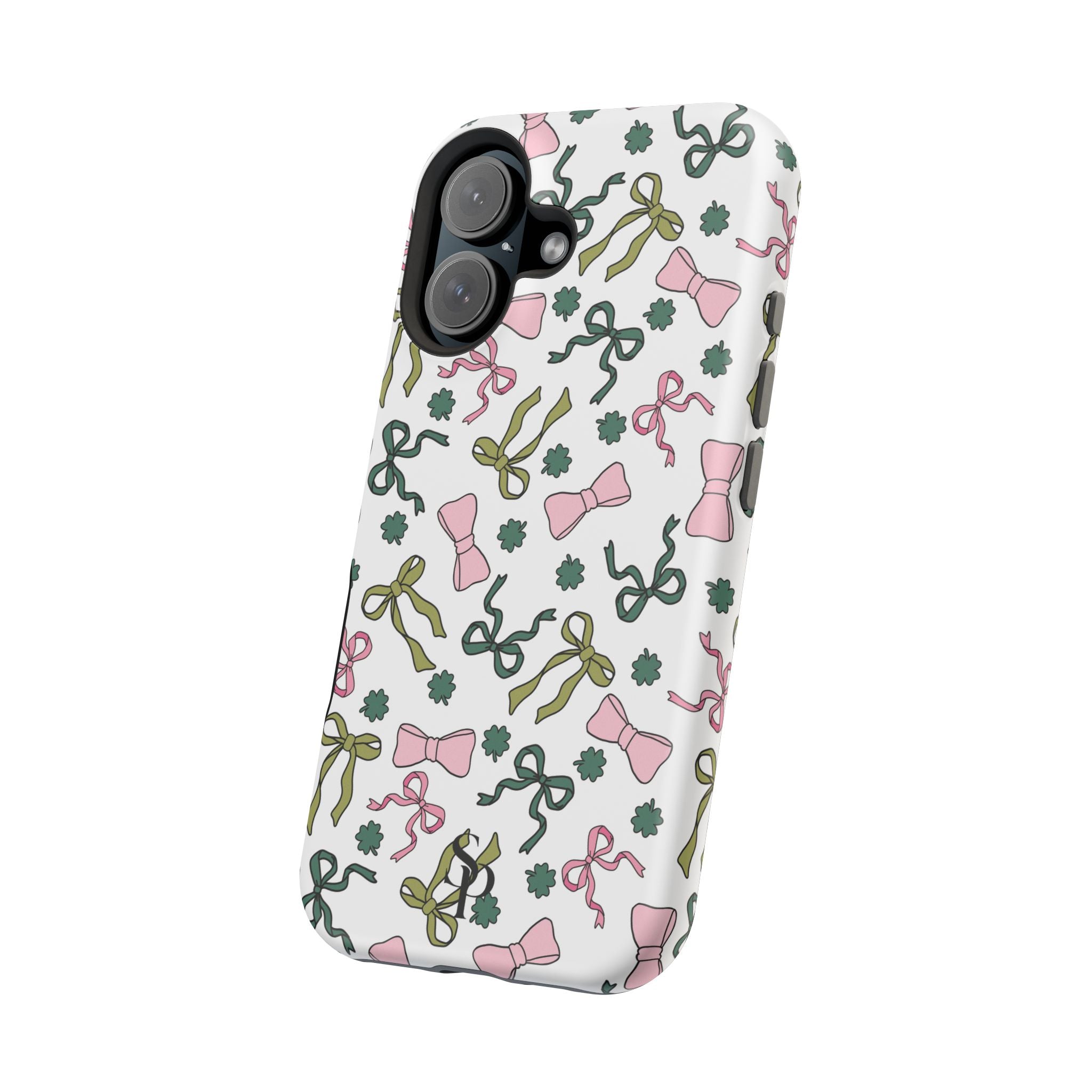 Bows and Shamrocks Magnetic Phone Case
