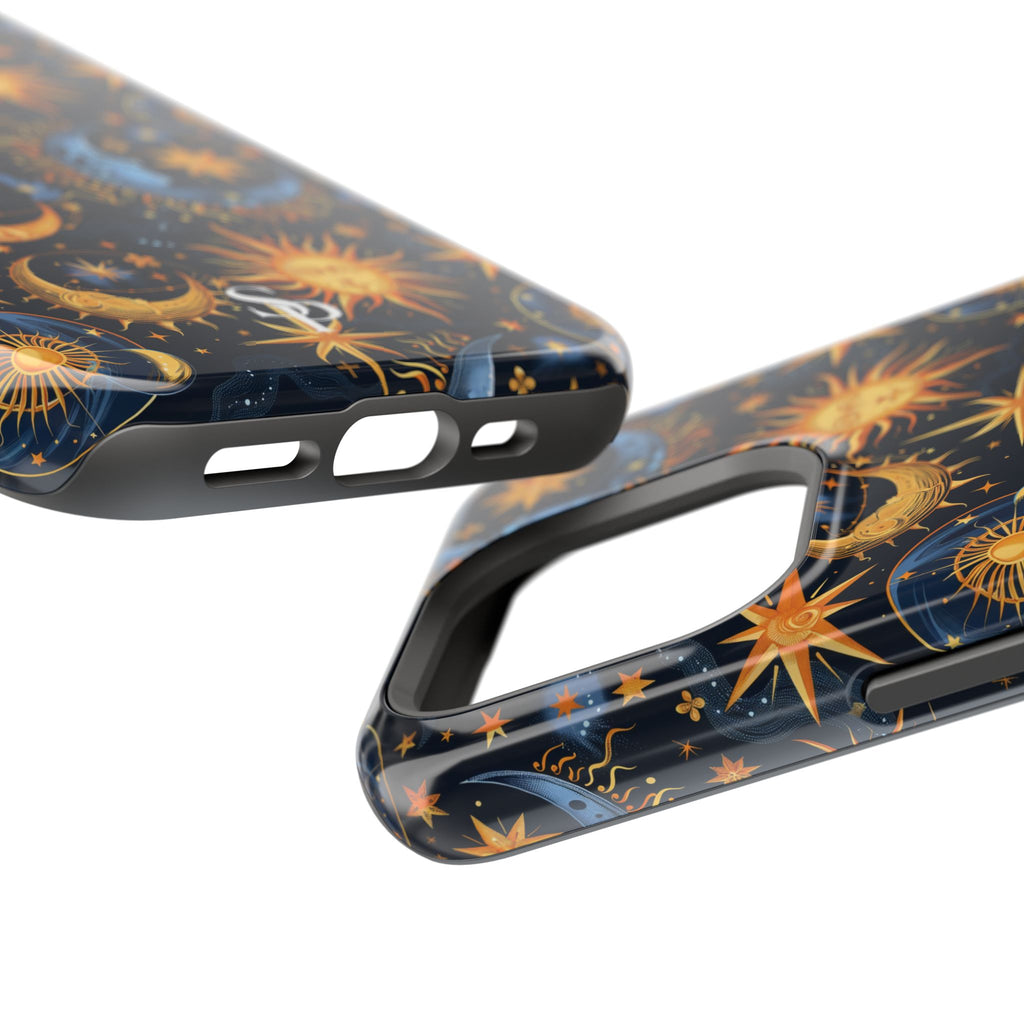 Celestial Sun and Moon Impact-Resistant Phone Case