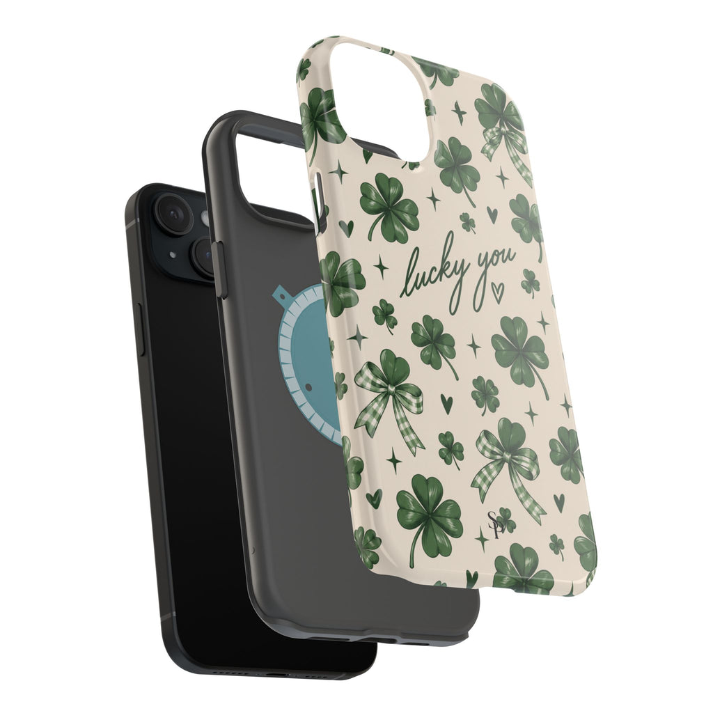 Lucky You Clover Magnetic Impact Phone Case