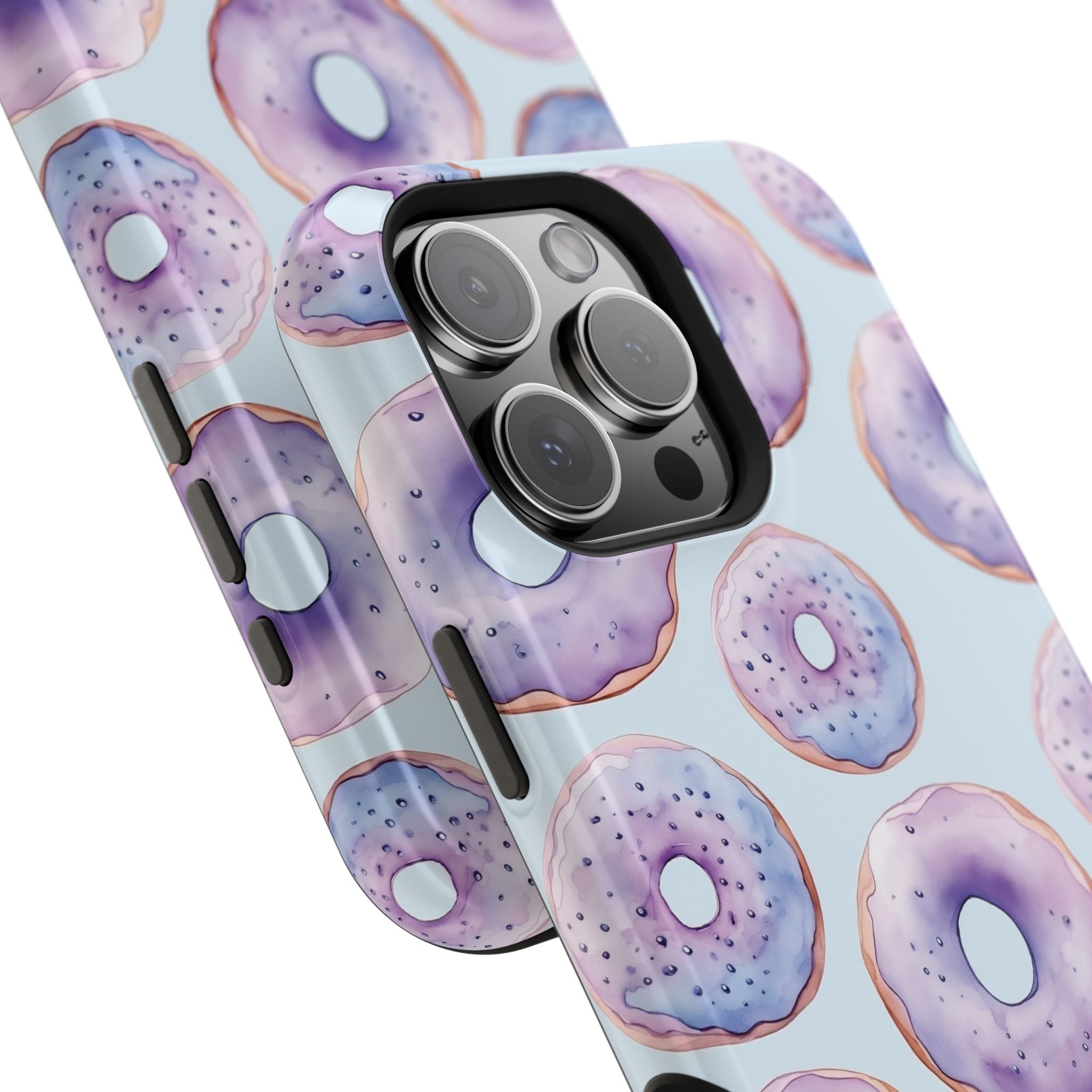 Purple Donuts Impact-Resistant Cases