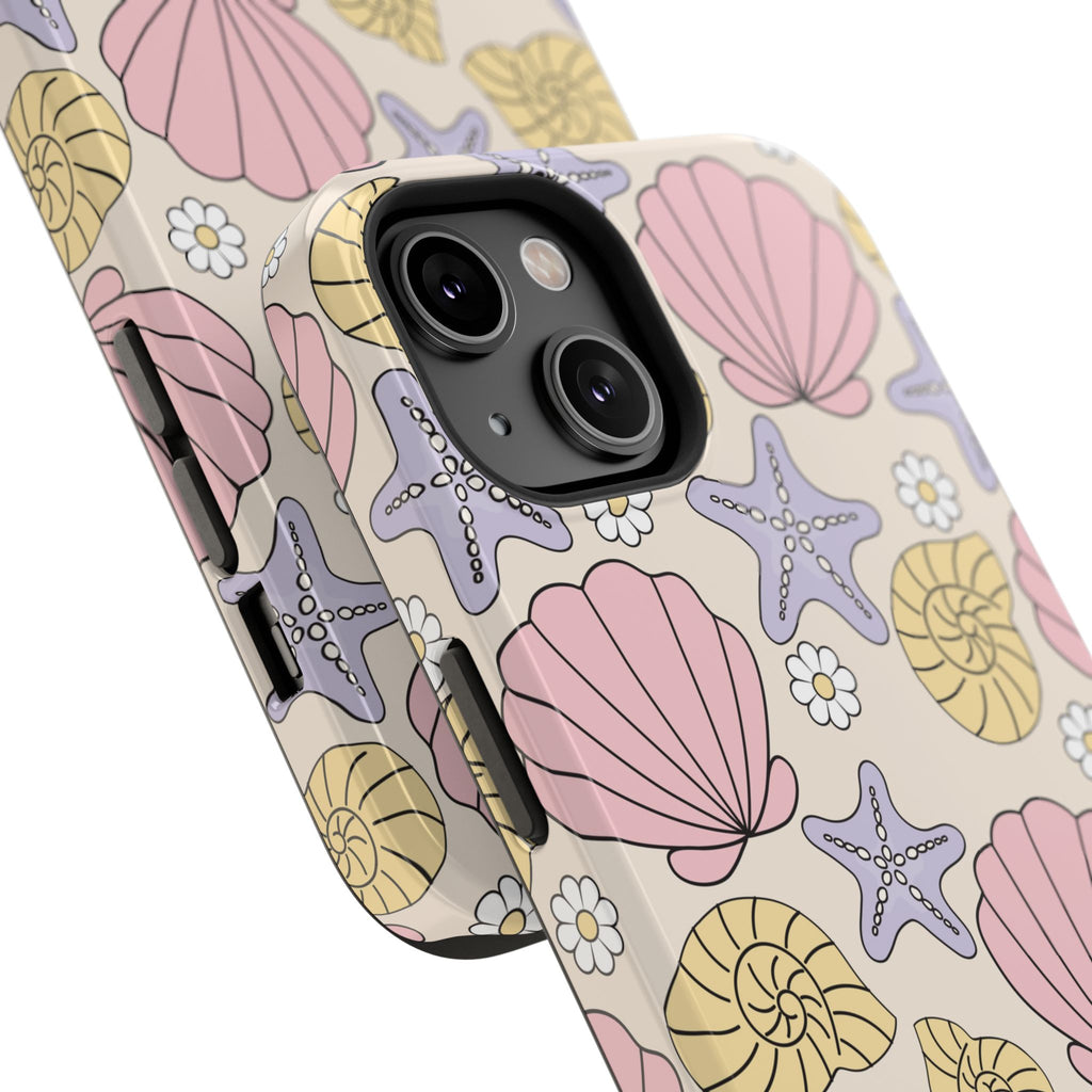 Coastal Shells Impact-Resistant Phone Case