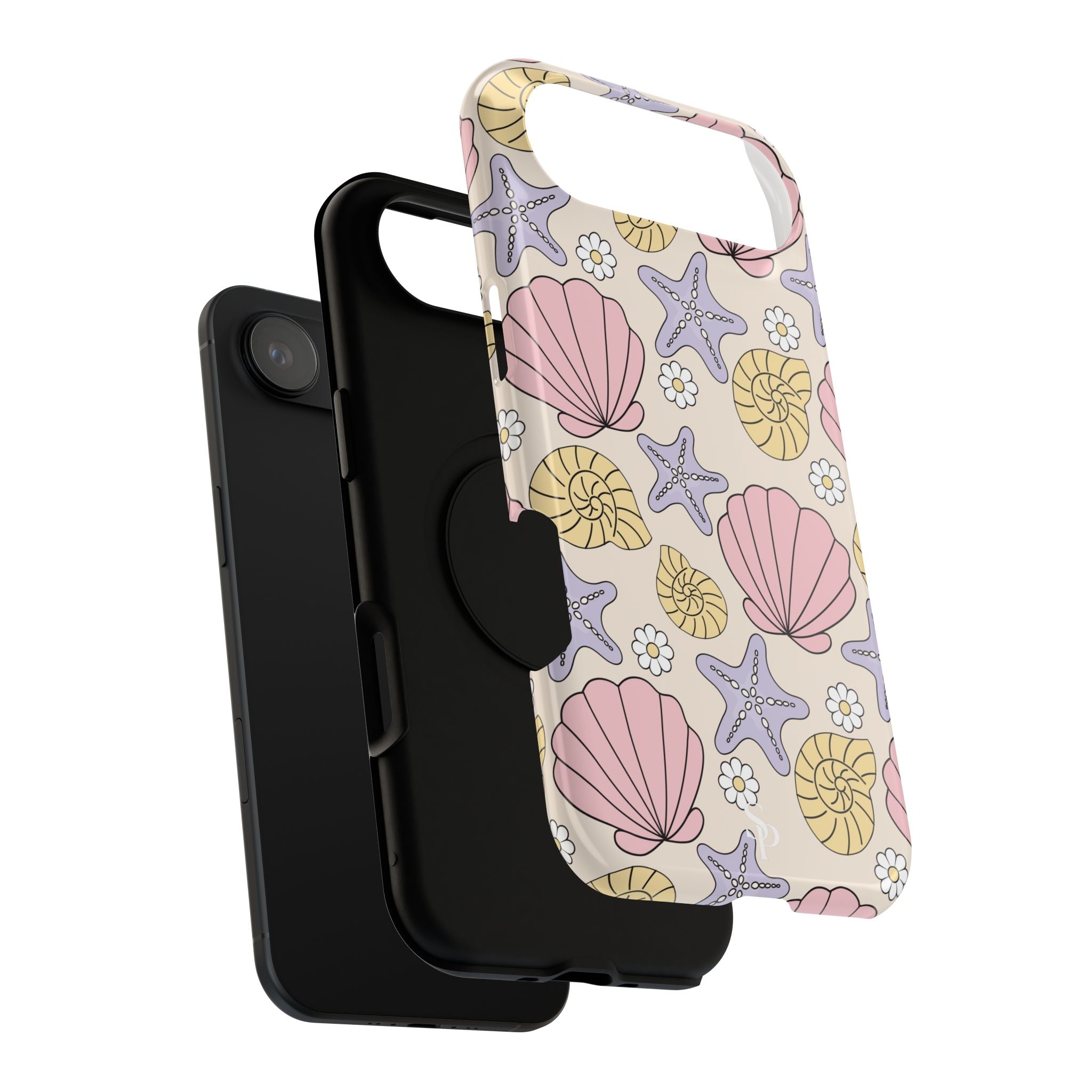 Coastal Shells Impact-Resistant Phone Case