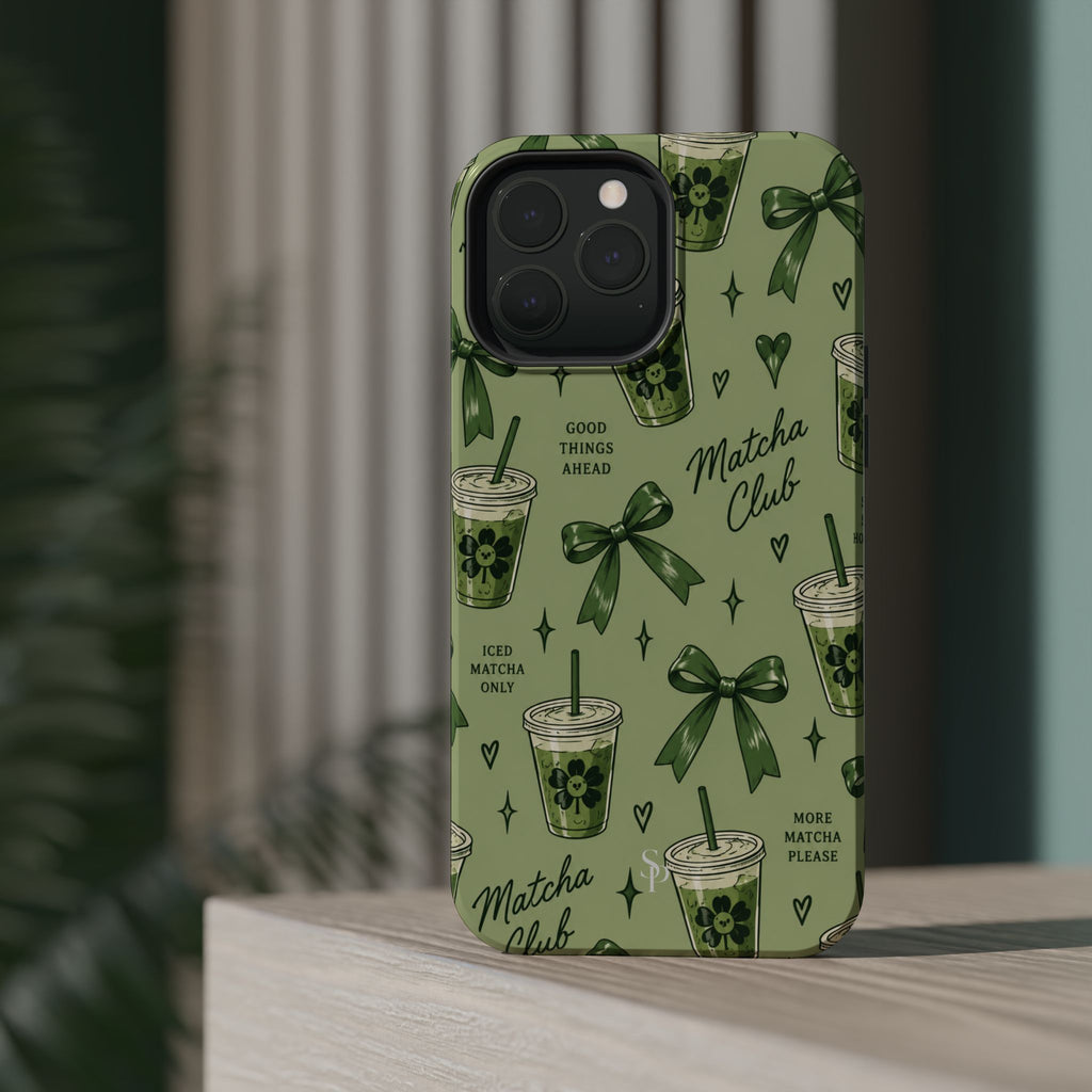 Matcha Club Magnetic Impact-Resistant Case