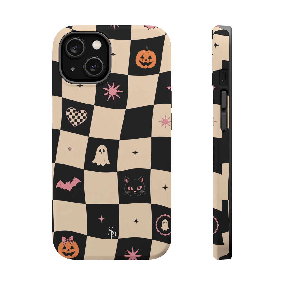 Halloween Checkerboard Magnetic Phone Case