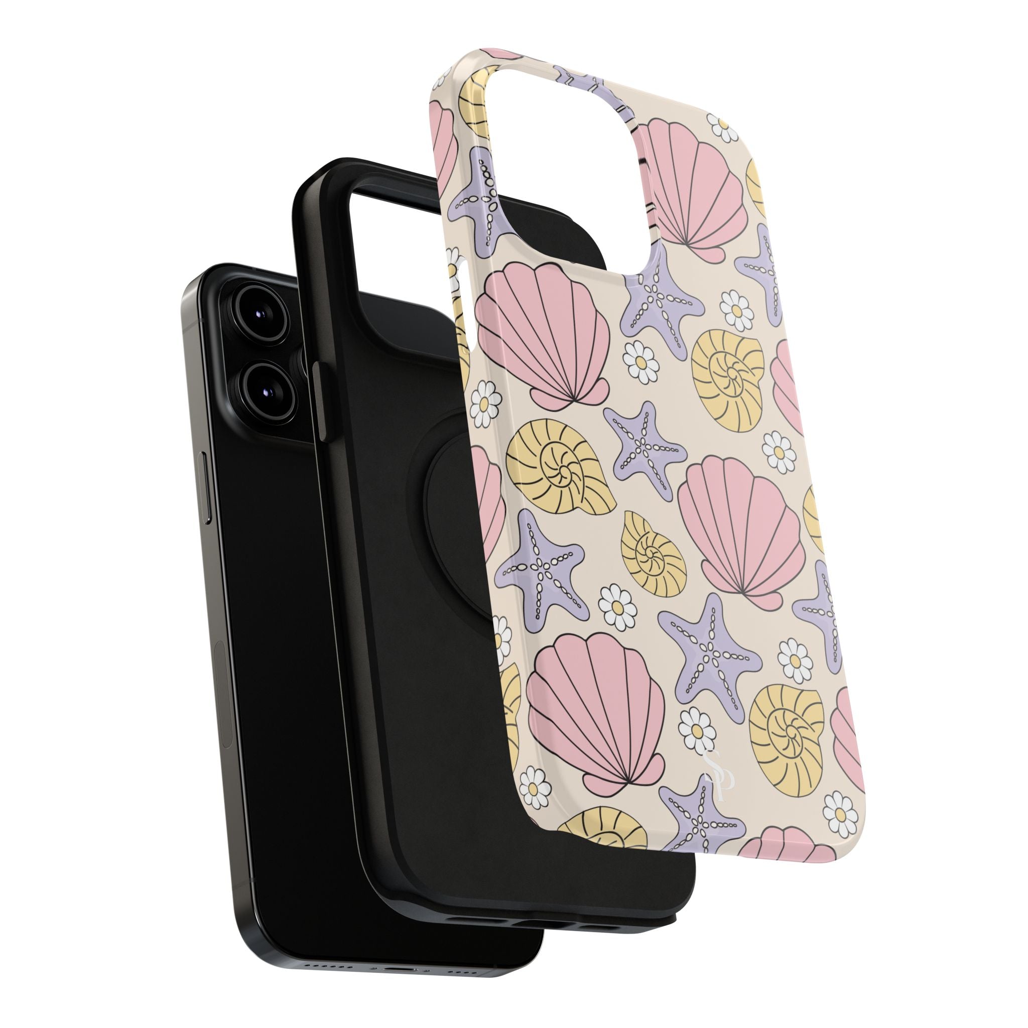 Coastal Shells Impact-Resistant Phone Case