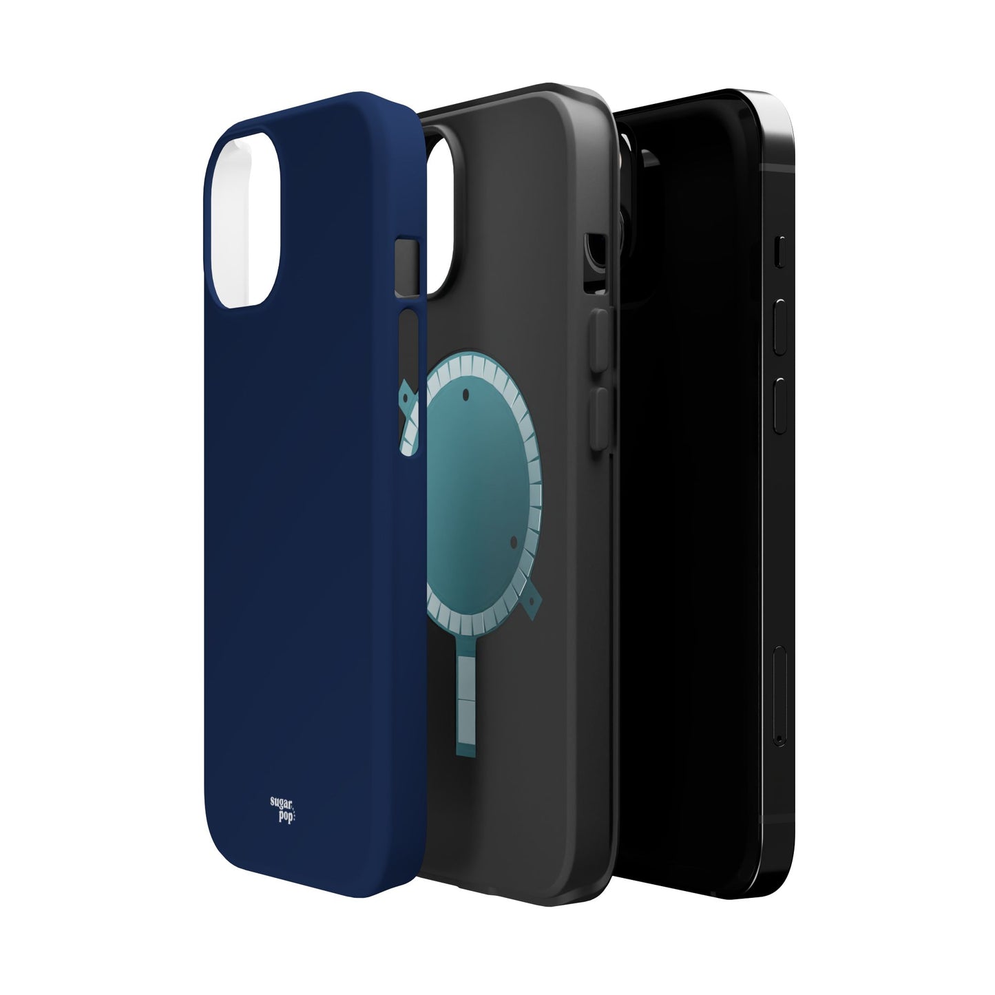 Navy Magnetic Tough Cases for Phones - Secure & Sleek Design