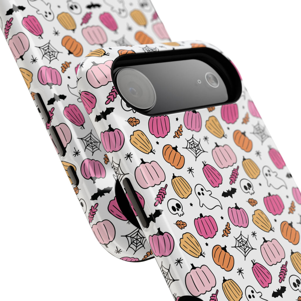 Pink Halloween Impact-Resistant Cases