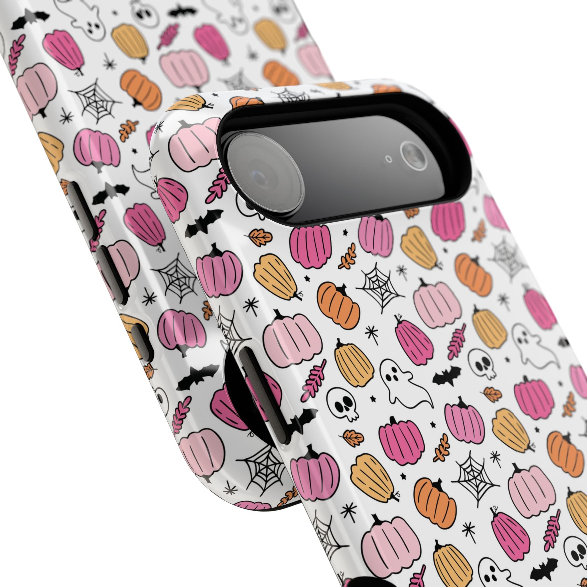 Pink Halloween Impact-Resistant Cases