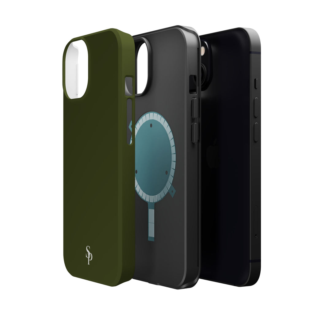 Olive Magnetic Tough Cases for Phones - Secure & Sleek Design