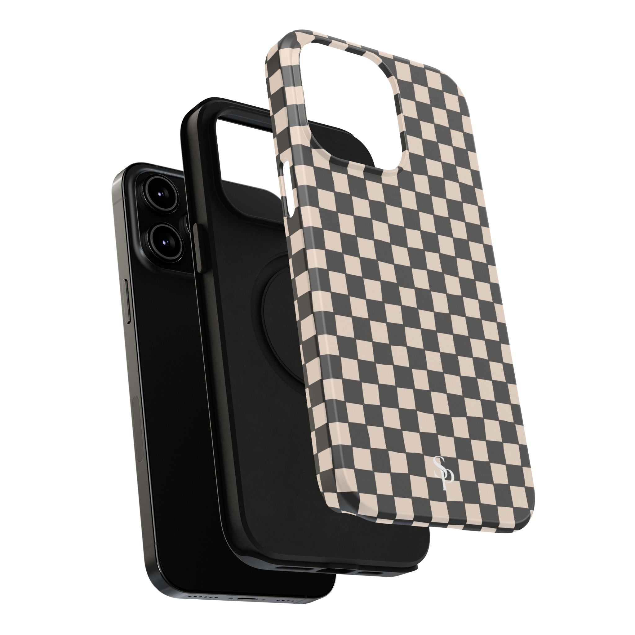 Checkerboard Impact-Resistant Case