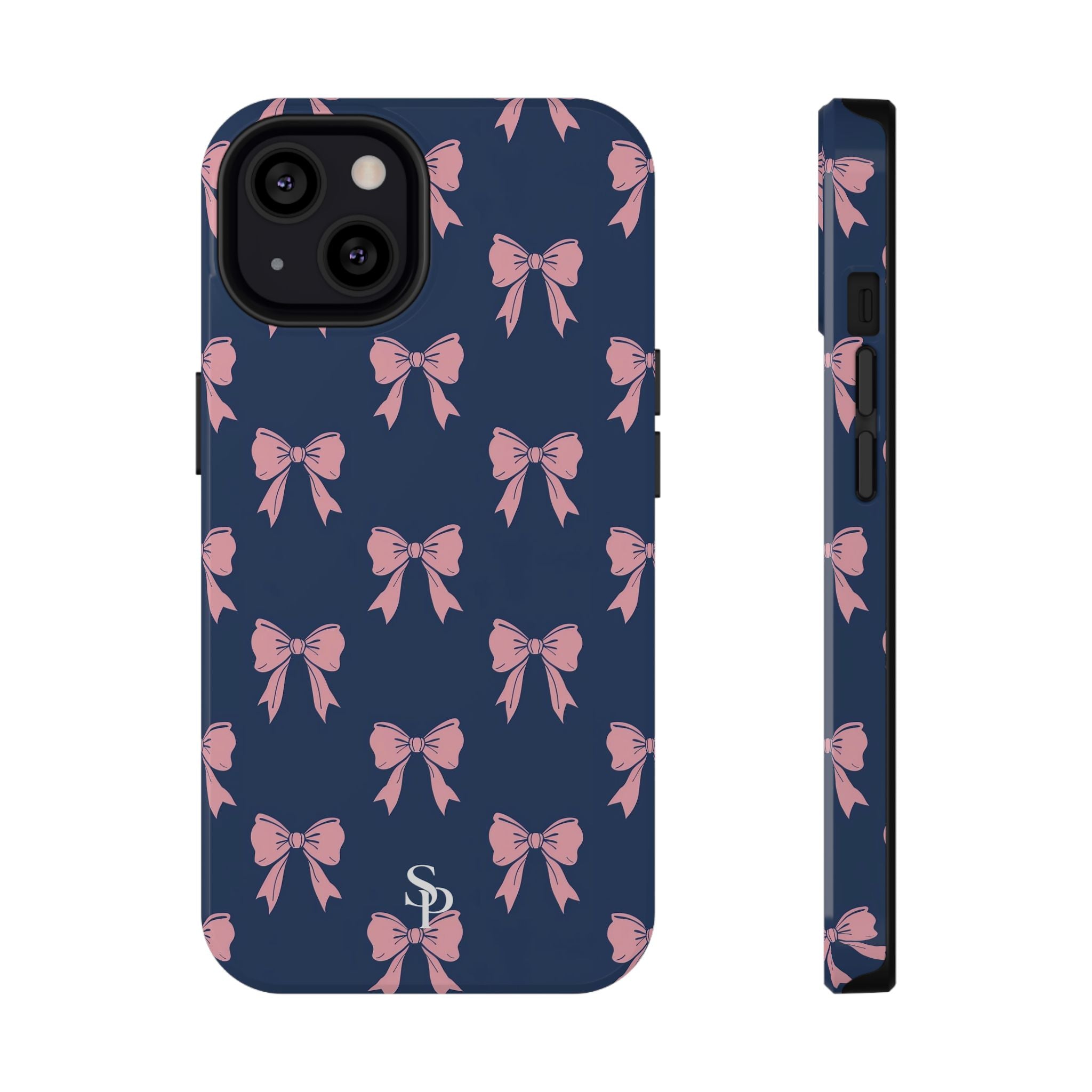 Chic Bow Impact-Resistant Phone Case