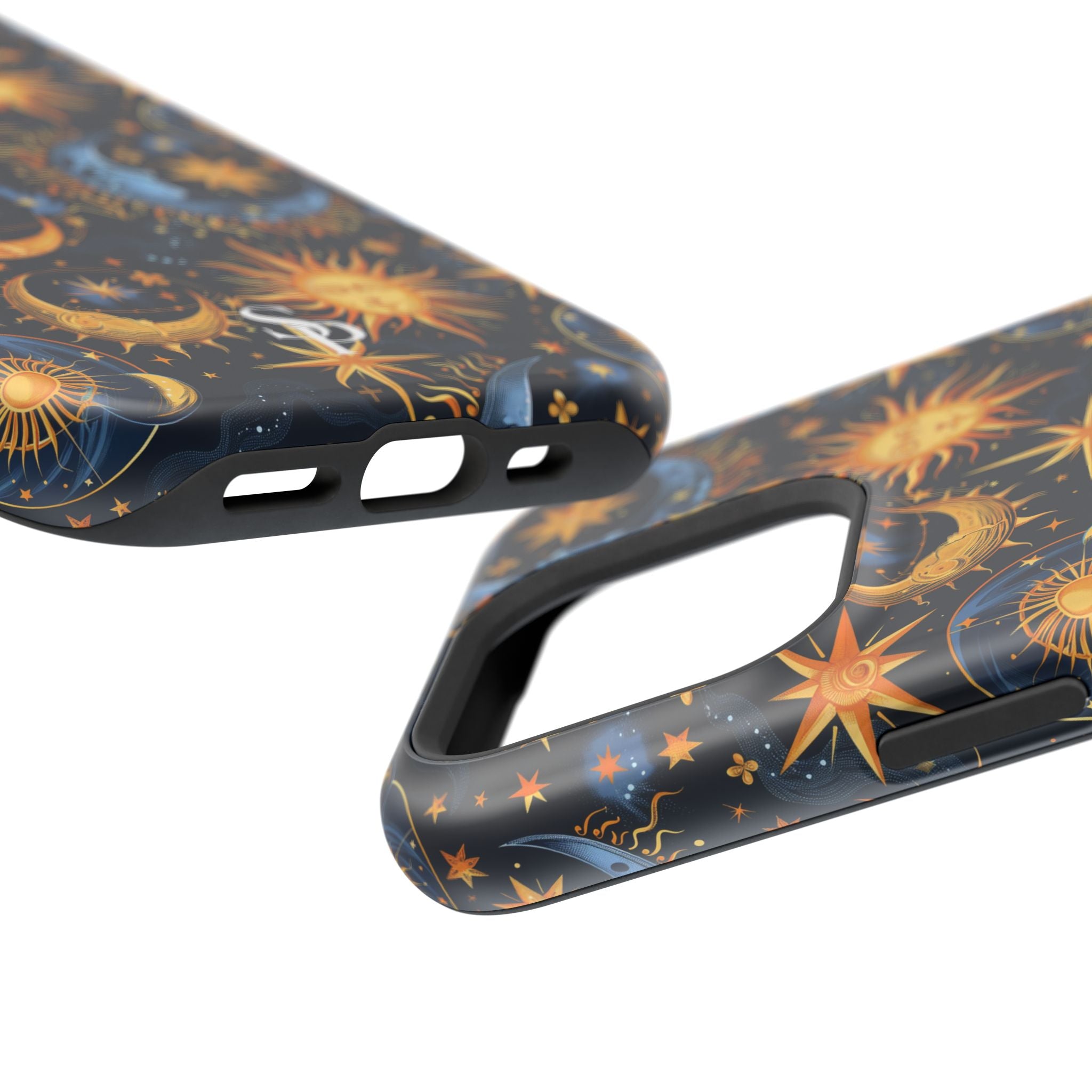 Celestial Sun and Moon Impact-Resistant Phone Case