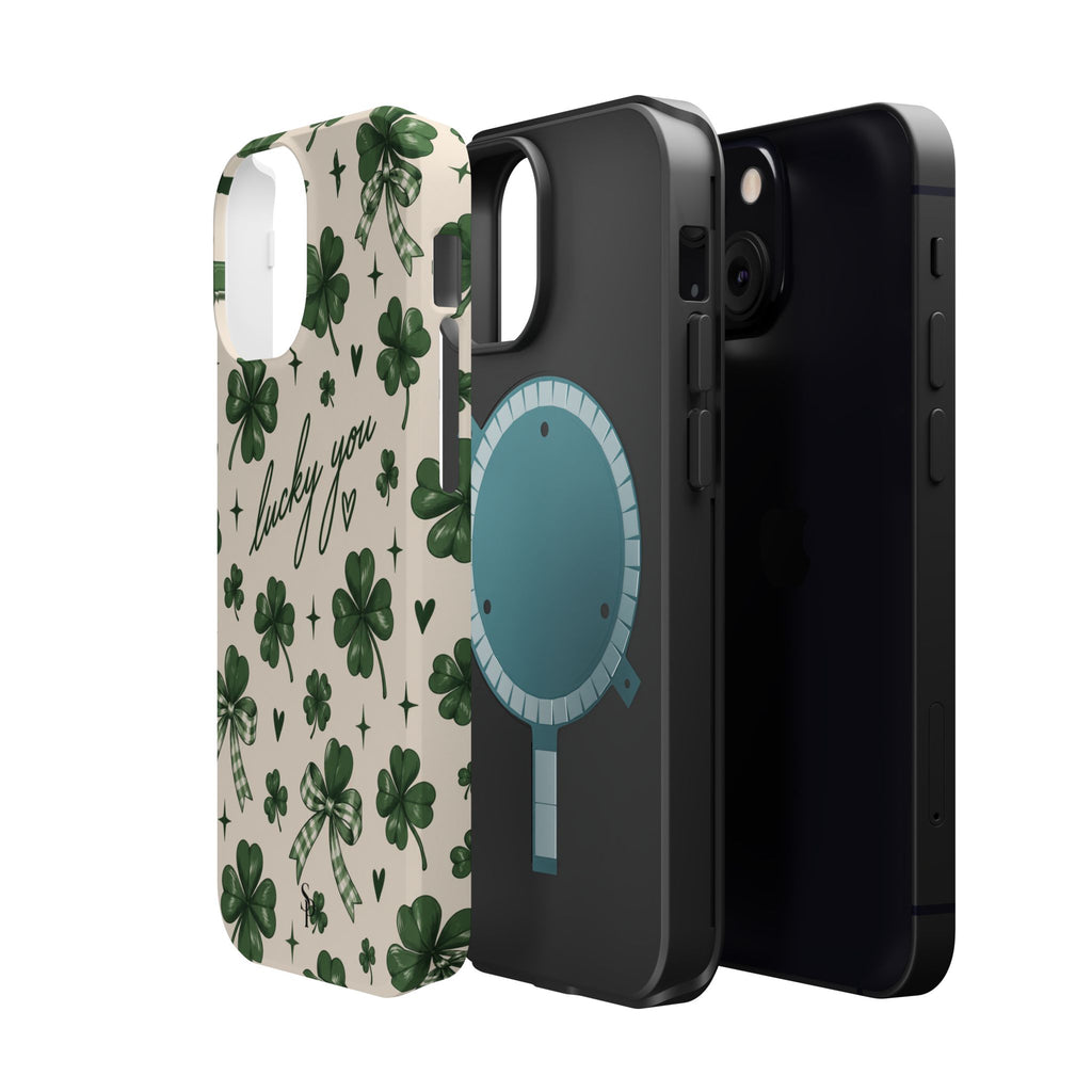 Lucky You Clover Magnetic Impact Phone Case