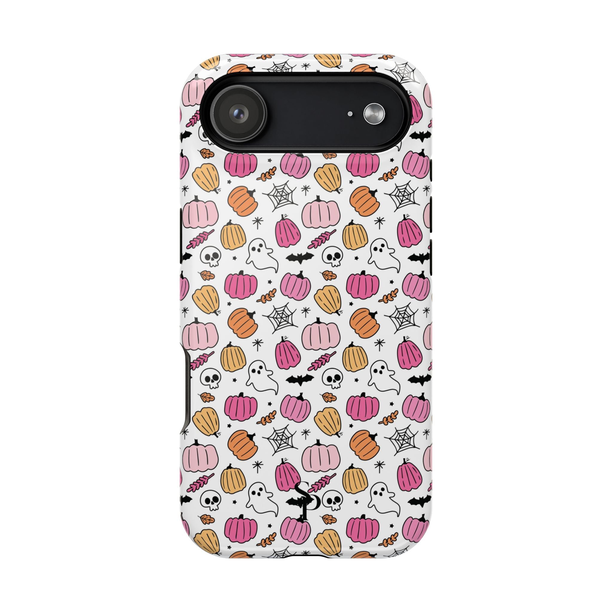 Pink Halloween Impact-Resistant Cases