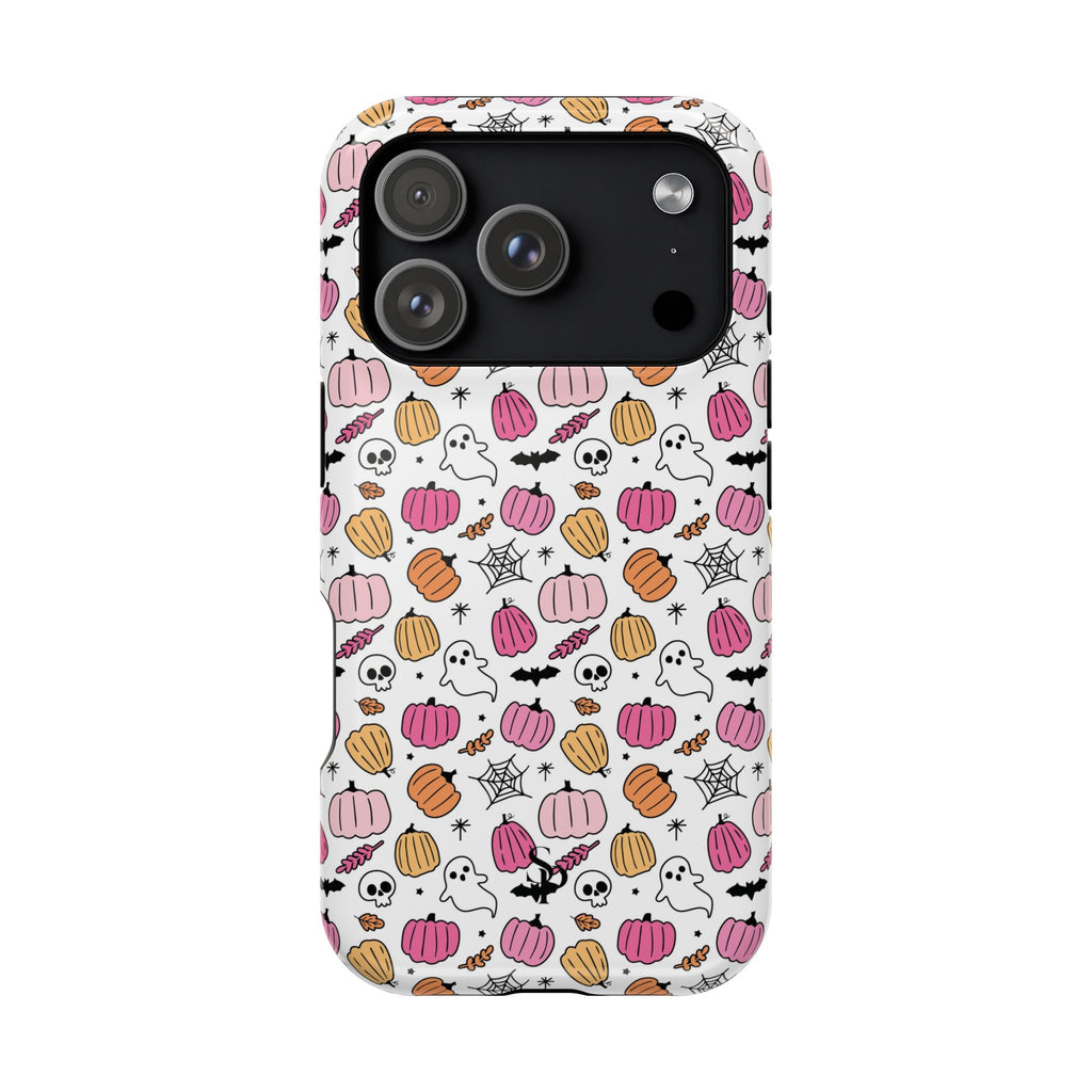 Pink Halloween Impact-Resistant Cases