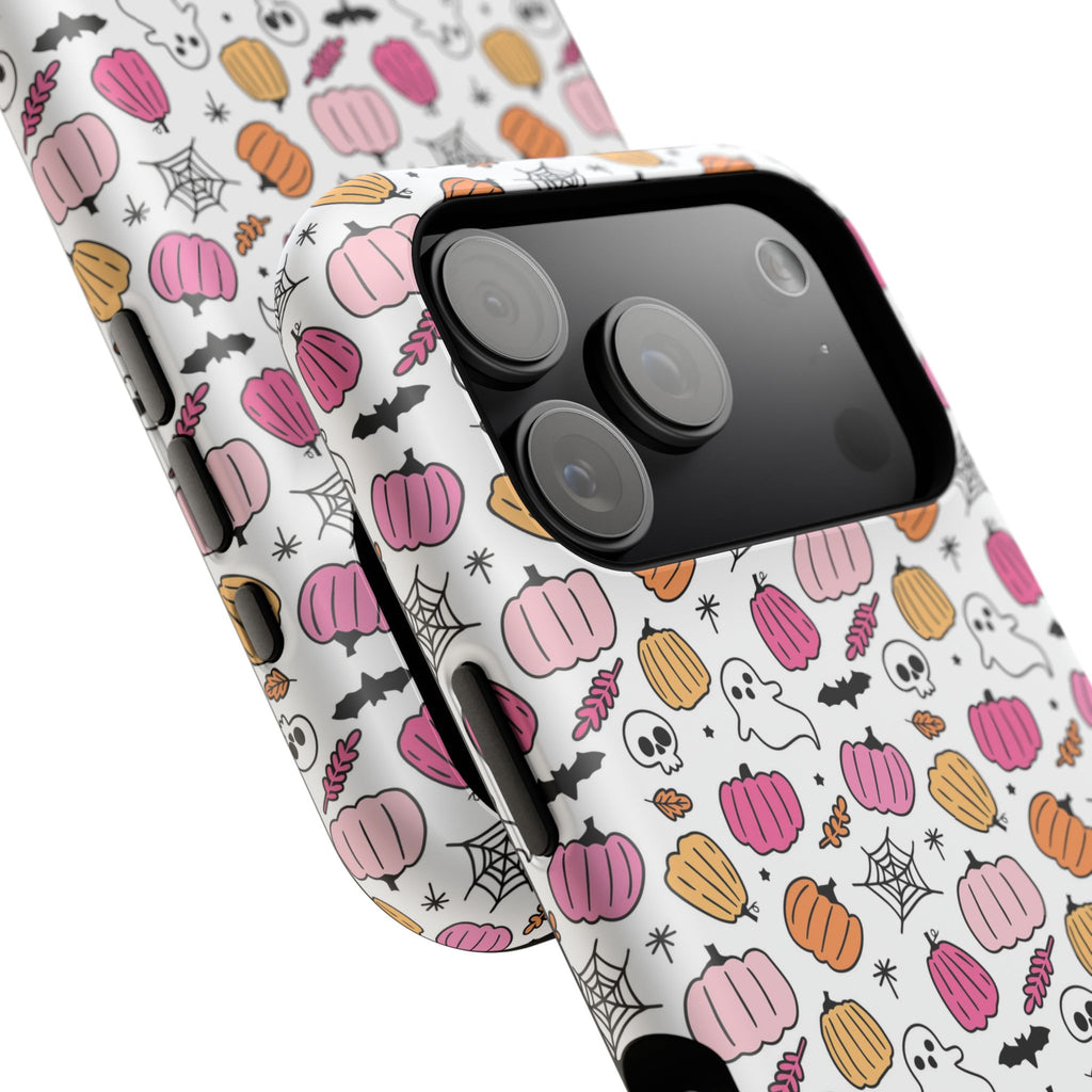 Pink Halloween Impact-Resistant Cases