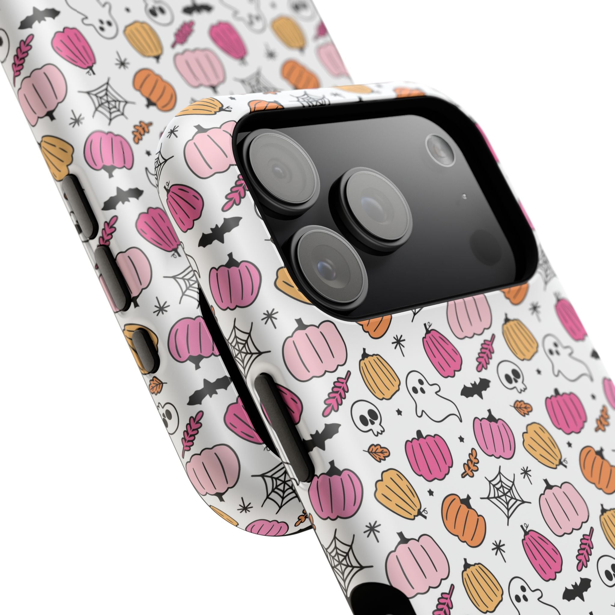 Pink Halloween Impact-Resistant Cases
