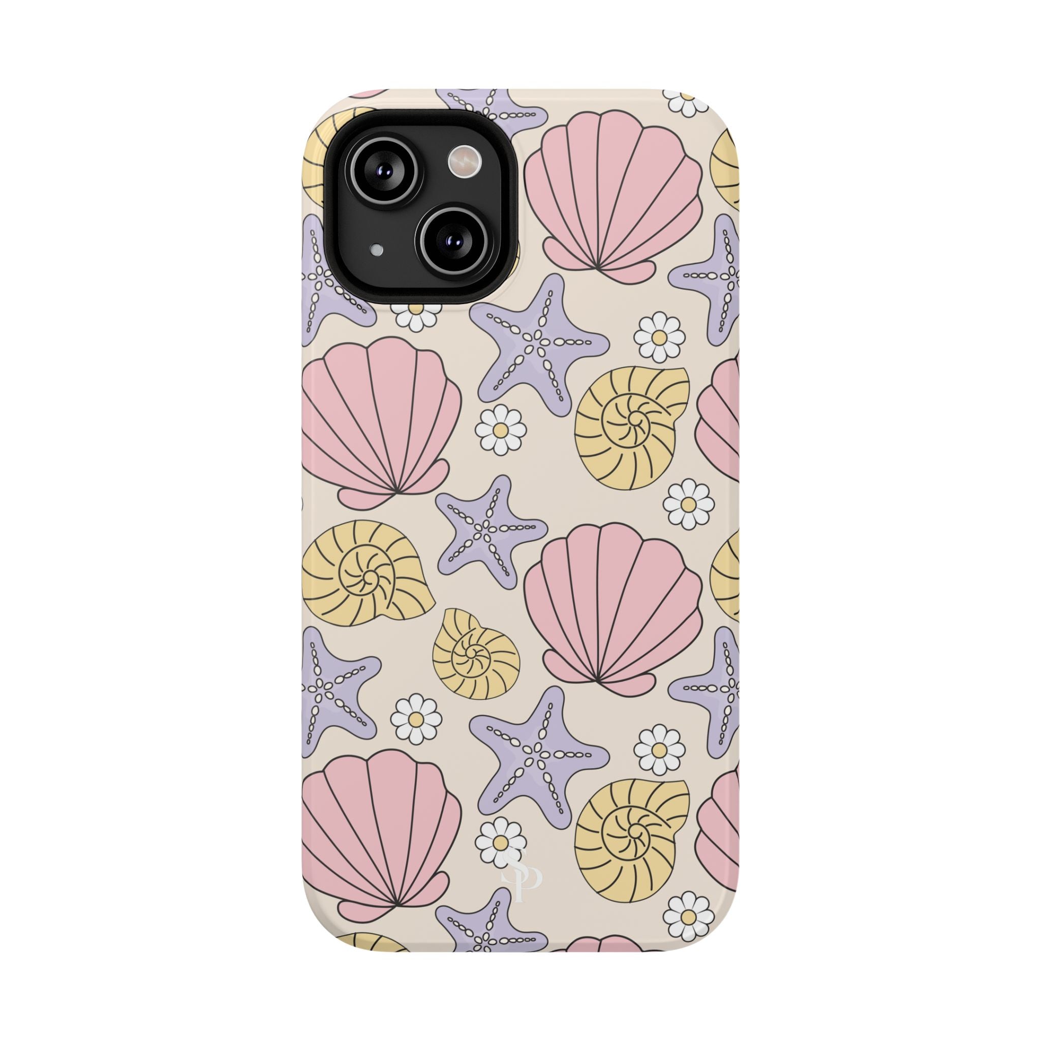 Coastal Shells Impact-Resistant Phone Case
