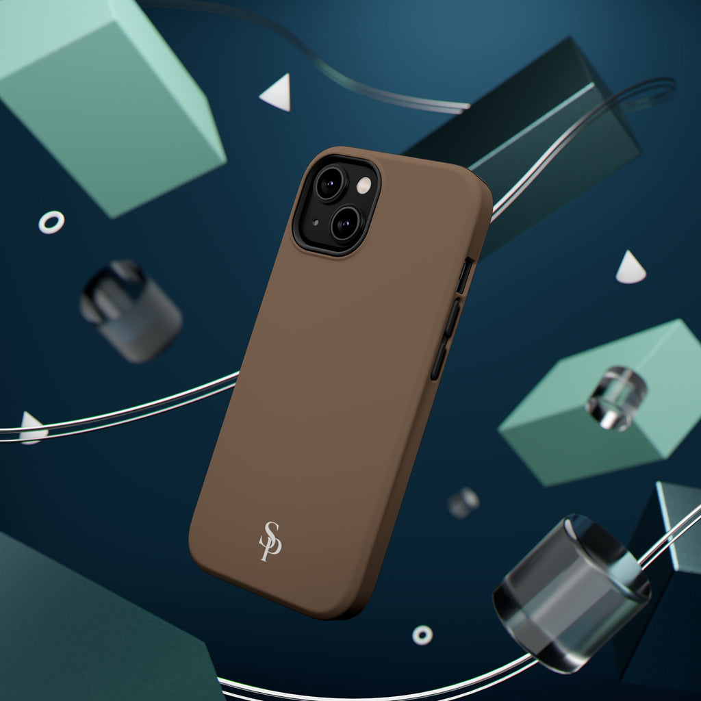 Brown Magnetic Tough Case