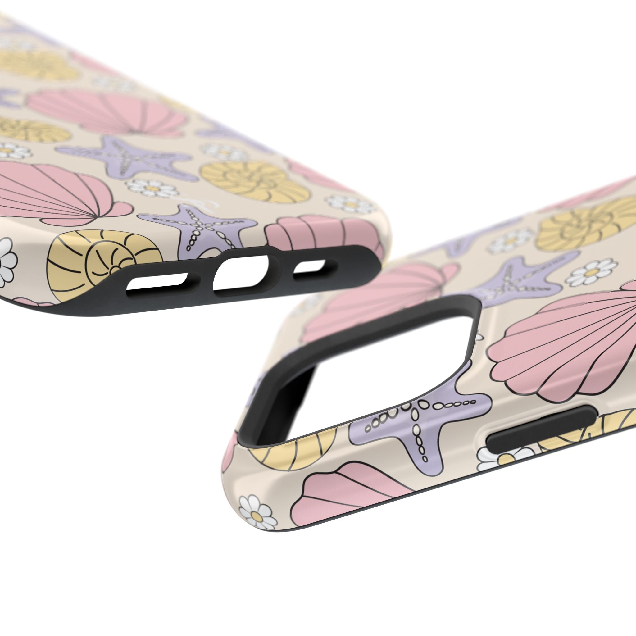 Coastal Shells Impact-Resistant Phone Case