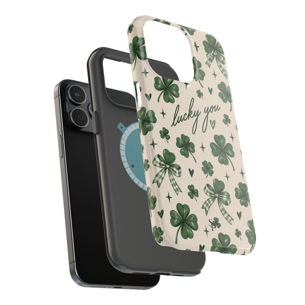 Lucky You Clover Magnetic Impact Phone Case