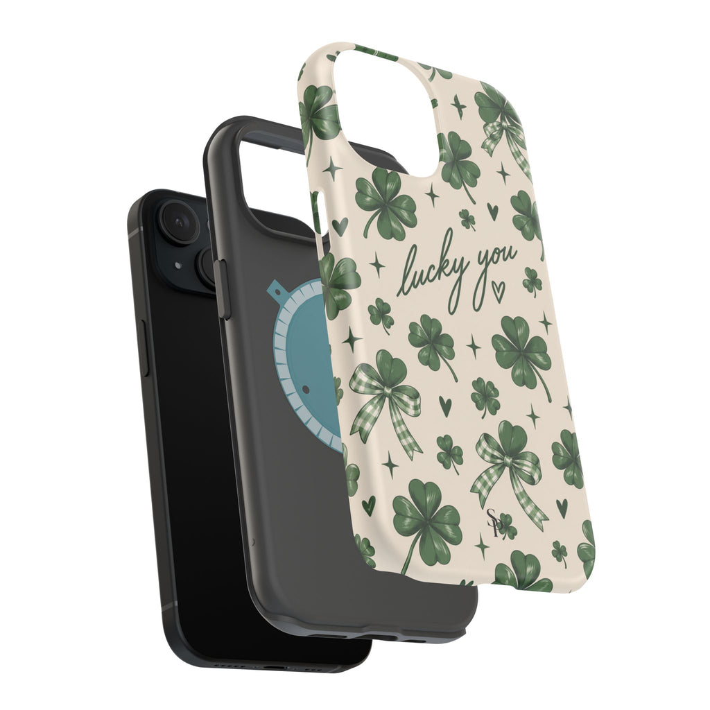 Lucky You Clover Magnetic Impact Phone Case