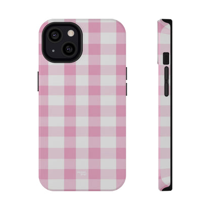 Pink Gingham Phone Case